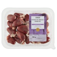 Tesco Fresh Turkey Hearts 500 g