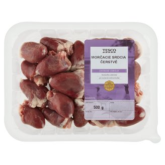 Tesco Morčacie srdcia čerstvé 500 g