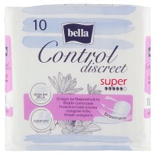 Bella Control Discreet Super urologické vložky 10 ks