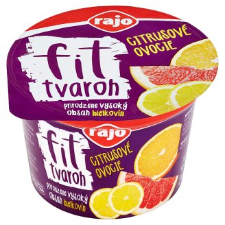 Rajo Fit tvaroh citrusové plody 200 g