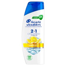 Head & Shoulders Citrus Fresh 2in1 Anti Dandruff Shampoo for greasy hair 330ml. Daily use