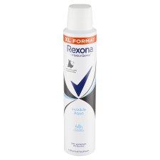 Rexona Invisible Aqua compressed antiperspirant sprej 200 ml