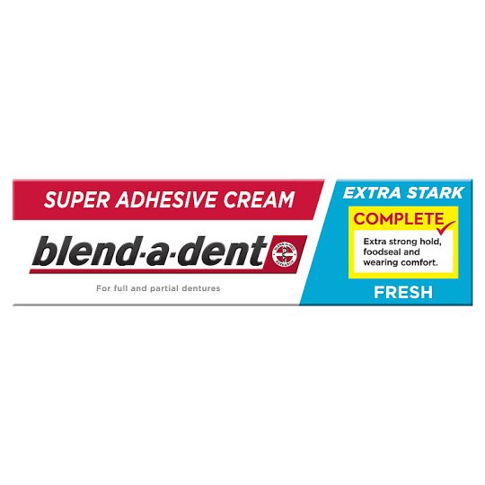 Blend-a-dent Complete Fresh Fixačný Krém Na Zubnú Protézu 47 g