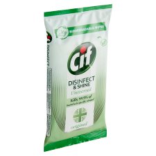 Cif Disinfect&Shine univerzálne dezinfekčné utierky 36 ks