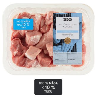 Tesco Bravčové stehno na guláš - chladené 0,500 kg