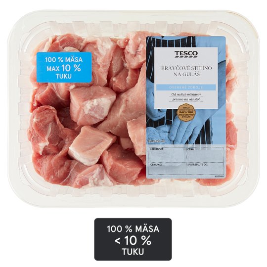 Tesco Pork Leg for Goulash 0.500 kg