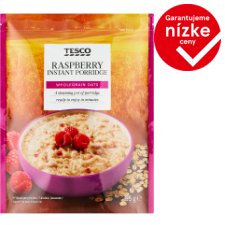 Tesco Raspberry Instant Porridge 65 g