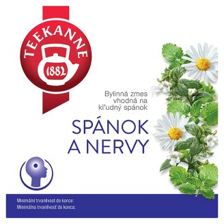 TEEKANNE Spánok a nervy, bylinná zmes, 10 vrecúšok, 20 g