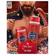 Old Spice Dark Captain Darčeková Súprava: Tuhý Dezodorant A Sprchový Gél