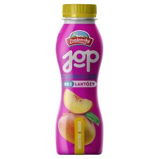 Zvolenský Jop Jogurtový nápoj bez laktózy broskyňa a mango 300 g