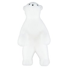 Tesco Standing Flocked Polar Bear 18 x 20 x 40 cm