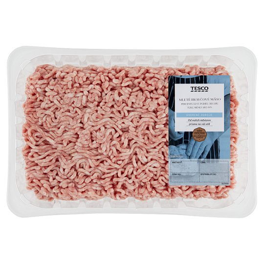Tesco Mleté bravčové mäso 1,000 kg