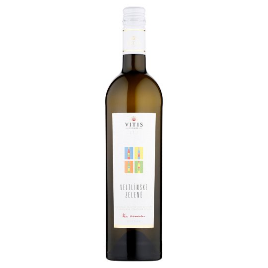 Vitis Pezinok Galéria Veltlínske zelené akostné odrodové víno biele suché 0,75 l
