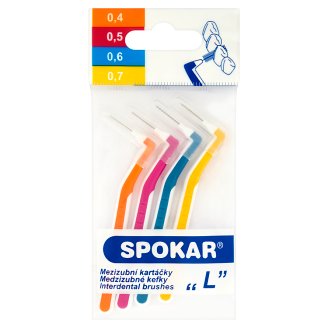 Spokar Medzizubné kefky L 4 ks