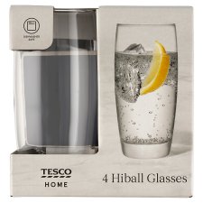 Tesco Home Hiball Glasses 430 ml 4 pcs