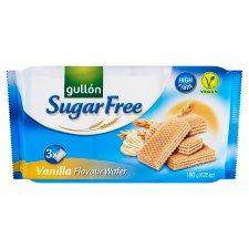 Gullón Sugar Free Vanilla Flavour Wafer 3 x 60 g (180 g)