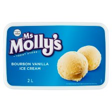 Ms Molly's Mrazený krém vanilkový s Bourbon vanilkou 2 l