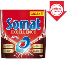 Somat Excellence 4in1 kapsuly do umývačky riadu 75 ks 1425 g