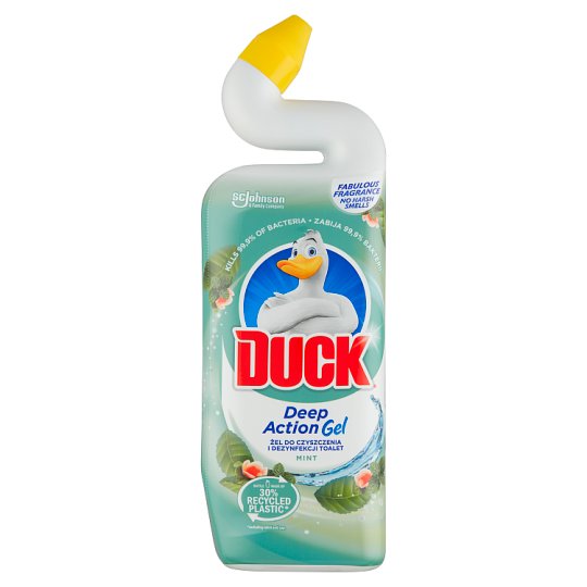 Duck Deep Action Gel Mint čistiaci a dezinfekčný prípravok na WC misu 750 ml