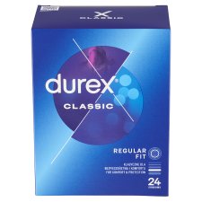 Durex Classic Regular Fit Condoms 24 pcs