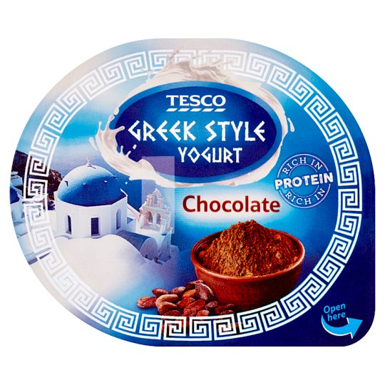 Tesco Jogurt gréckeho typu s čokoládovou príchuťou 140 g