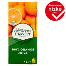 The Grower's Harvest 100% pomarančová šťava z koncentrátu 1 l