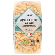 Tesco Finest Fusilli Corti Col Buco Dried Pasta Made from Durum Wheat Semolina 500 g