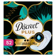 Discreet Protective Waterlilly Plus Pantyliners x52
