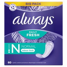 Always Dailies Normal Fresh & Protect Panty Liners  x60