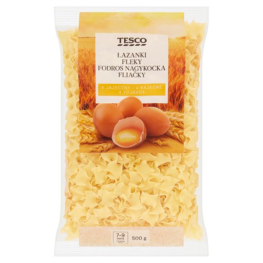 Tesco Fliačky 4 vaječné 500 g