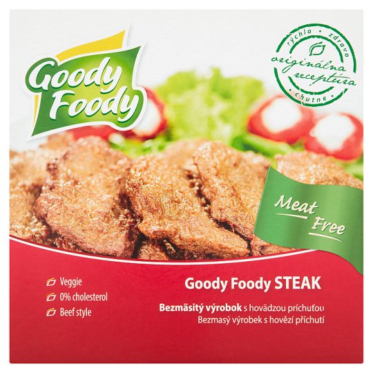 Goody Foody Steak bezmäsitý výrobok s hovädzou príchuťou 145 g