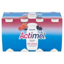 Actimel Yogurt Drink with Vitamins Forest Fruits 8 x 100 g