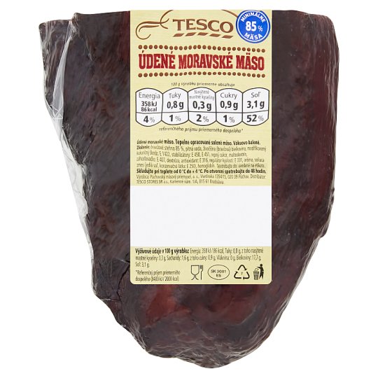 Tesco Údené moravské mäso