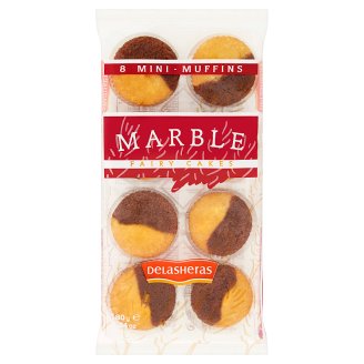 Delasheras Mini muffiny mramorové 180 g