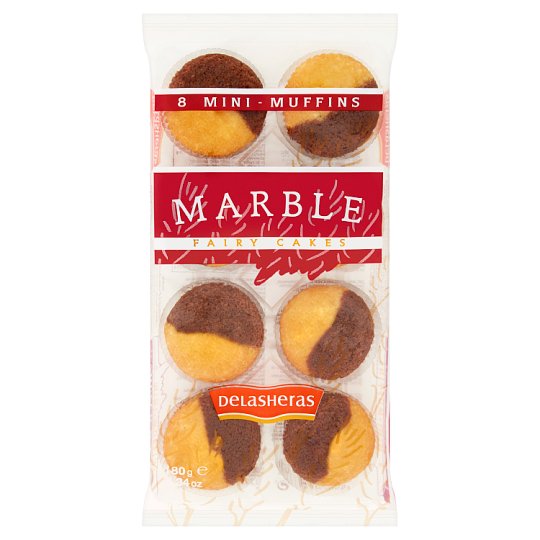 Delasheras Mini muffiny mramorové 180 g