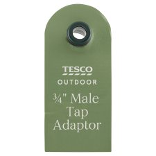 Tesco Outdoor 3/4" Male Tap Adaptor 19 mm