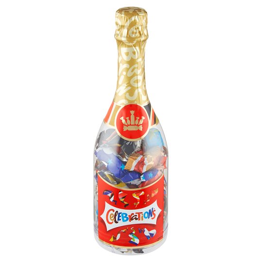 Celebrations Kolekcia mliečnych čokolád, sušienok a oplátok máčaných v mliečnej čokoláde 312 g
