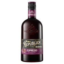 Božkov Republica Espresso rumový likér 35 % 0,7 l