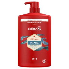 Old Spice Deep Sea Men’s Shower Gel & Shampoo 1000ml Multi-Use 3-in-1 Hair-Face-Body Wash