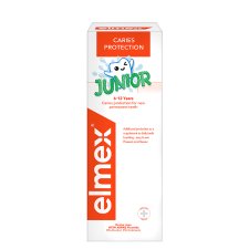 elmex® Junior ústna voda pre deti vo veku 6 – 12 rokov 400ml