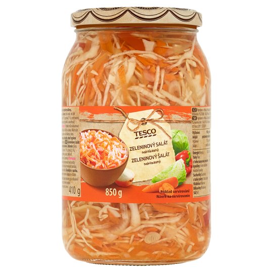 Tesco Vegetable Salad Pickled 850 g