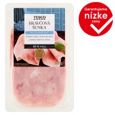 Tesco Bravčová šunka 100 g