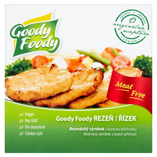 Goody Foody Rezeň bezmäsitý výrobok s kuracou príchuťou 145 g