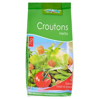 Land-Leben Krutóny ochutené bylinkami 75 g