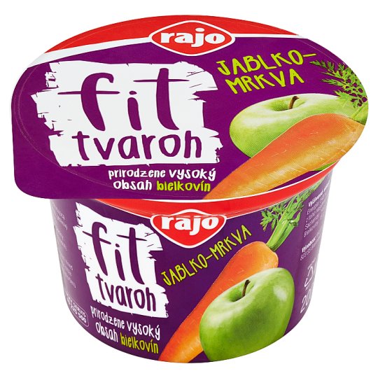 Rajo Fit Apple-Carrot Curd 200 g