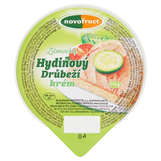 Novofruct Zámocký hydinový krém 115 g