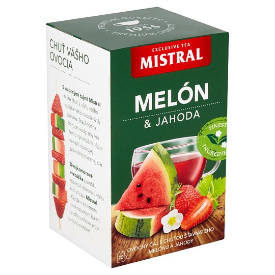 Mistral Melón & jahoda ovocný čaj 40 g