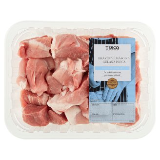 Tesco Bravčové mäso na guláš z pleca - chladené 0,500 kg