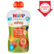 HiPP HiPPis Organic Strawberry Banana in Apple 100 g