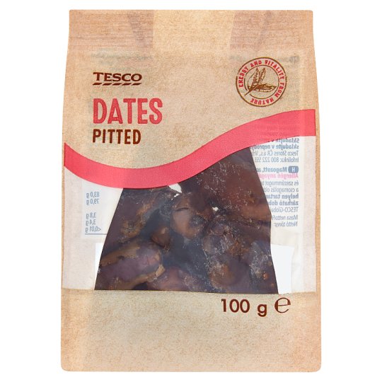 Tesco Vykôstkované datle 100 g